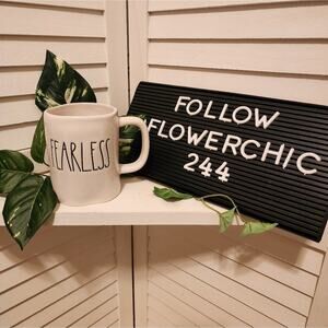 RAE DUNN FEARLESS 20 OZ MUG NEW